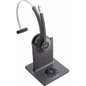 Cisco Systems 561 Wireless Single MultiBase (Senza fili, USB-A), Cuffie da ufficio, Nero, Grigio Cisco Systems 561 Wireless Single MultiBase (Senza fili, USB-A), Cuffie da ufficio, Nero, Grigio