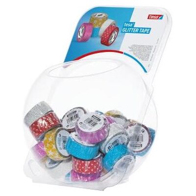 tesa, Nastro adesivo, Nastro glitterato Bonbonnière tesa, Nastro adesivo, Nastro glitterato Bonbonnière