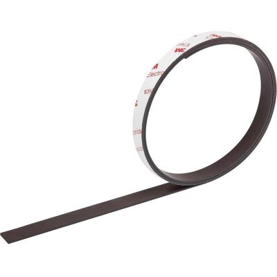 Toolcraft, Nastro adesivo, Nastro magnetico antracite (L x (12.50 mm) Toolcraft, Nastro adesivo, Nastro magnetico antracite (L x (12.50 mm)