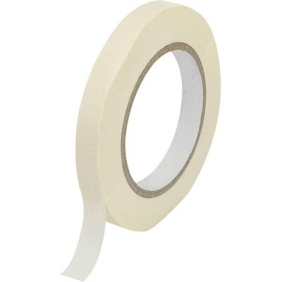 Toolcraft, Nastro adesivo, Nastro per mascheratura bianco (L x L) 50 m x (12.50 mm) Toolcraft, Nastro adesivo, Nastro per mascheratura bianco (L x L) 50 m x (12.50 mm)