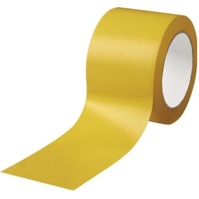 Nastro adesivo giallo Rocol - 33m x 75mm - Nastro di segnalazione Nastro adesivo giallo Rocol - 33m x 75mm - Nastro di segnalazione