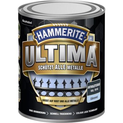 AkzoNobel - HAMMERITE Ultima - Grigio Antracite - Vernice metallo AkzoNobel - HAMMERITE Ultima - Grigio Antracite - Vernice metallo