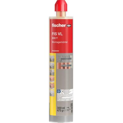 Fischer FIS VL 300 T Malta da Montaggio - Sistema di Iniezione Fischer FIS VL 300 T Malta da Montaggio - Sistema di Iniezione