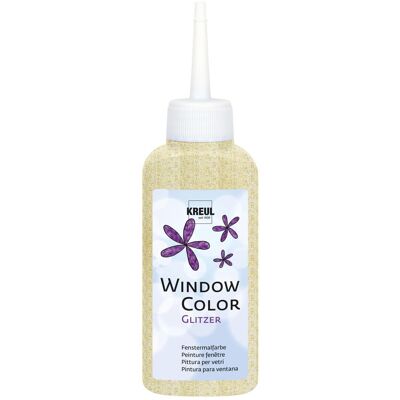 Kreul, Colore + Vernice per fai da te, Finestra color glitter (80 ml) Kreul, Colore + Vernice per fai da te, Finestra color glitter (80 ml)