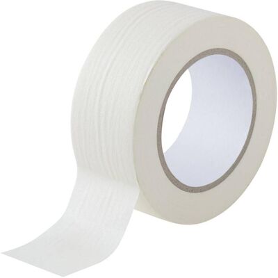 Toolcraft, Nastro adesivo, Nastro adesivo crepe, leggermente increspato (50 mm) Toolcraft, Nastro adesivo, Nastro adesivo crepe, leggermente increspato (50 mm)