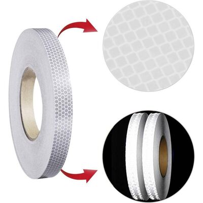 Toolcraft, Nastro adesivo, Nastro riflettente (19 mm) Toolcraft, Nastro adesivo, Nastro riflettente (19 mm)