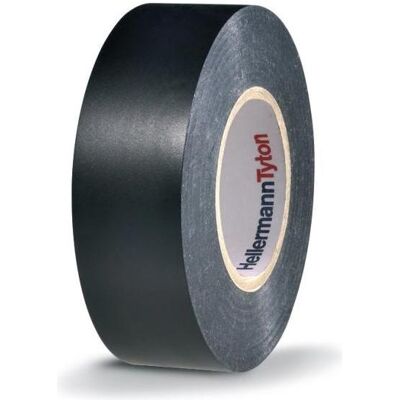 HellermannTyton, Nastro adesivo, HTAPE-FLEX15-19x25-PVC-BK (25) (19 mm) HellermannTyton, Nastro adesivo, HTAPE-FLEX15-19x25-PVC-BK (25) (19 mm)