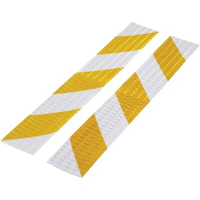 Toolcraft, Nastro adesivo, Strisce di avvertimento riflettenti (60 mm) Toolcraft, Nastro adesivo, Strisce di avvertimento riflettenti (60 mm)