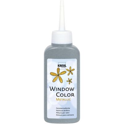 Kreul, Colore + Vernice per fai da te, Colore della finestra metallico (80 ml) Kreul, Colore + Vernice per fai da te, Colore della finestra metallico (80 ml)
