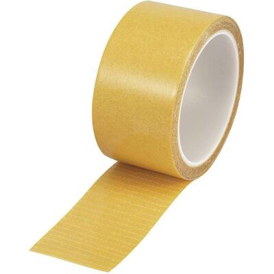Nastro biadesivo Toolcraft trasparente 10m x 50mm Nastro biadesivo Toolcraft trasparente 10m x 50mm