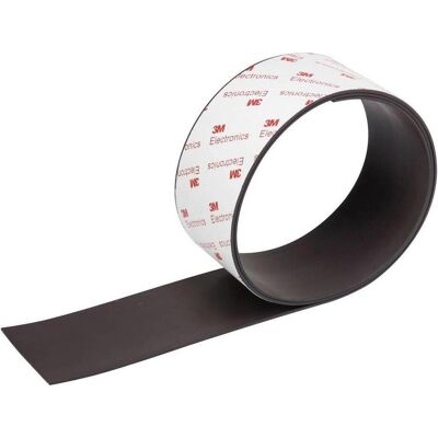 Pellicola Magnetica Toolcraft - 1 m x 50 mm - Durevole, Forte, Versatile Pellicola Magnetica Toolcraft - 1 m x 50 mm - Durevole, Forte, Versatile