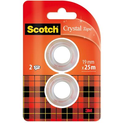 Scotch, Nastro adesivo, Nastro adesivo Crystal (19 mm) Scotch, Nastro adesivo, Nastro adesivo Crystal (19 mm)