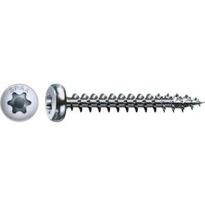 Spax, Viti, Halbrundkopf T-Star Plus T20 Vollgewinde Wirox (500 Viti per pezzo, 5 x 35 mm) Spax, Viti, Halbrundkopf T-Star Plus T20 Vollgewinde Wirox (500 Viti per pezzo, 5 x 35 mm)