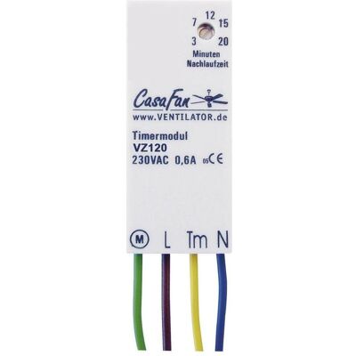 CasaFan VZ 120 Unità di controllo - Modulo timer per ventilatori CasaFan VZ 120 Unità di controllo - Modulo timer per ventilatori
