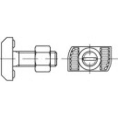 Conrad Components, Viti, Viti con testa a martello M12 50 mm 88941 Noble (25 Viti per pezzo) Conrad Components, Viti, Viti con testa a martello M12 50 mm 88941 Noble (25 Viti per pezzo)