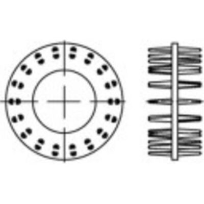 TOOLCRAFT Modello 135713 - Giunto in Ferro Malleabile Zincato TOOLCRAFT Modello 135713 - Giunto in Ferro Malleabile Zincato