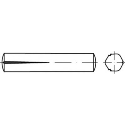 TOOLCRAFT TO-5438547 - Spina scanalata - 1.5 mm Acciaio TOOLCRAFT TO-5438547 - Spina scanalata - 1.5 mm Acciaio