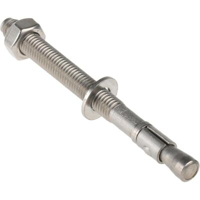 RS PRO Ancoraggio in acciaio inox M8 - 95mm di lunghezza RS PRO Ancoraggio in acciaio inox M8 - 95mm di lunghezza