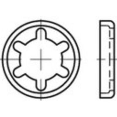 Alstertaler Schrauben & Präzisionsteile 88496 Rondelle in acciaio zincato - Washers Alstertaler Schrauben & Präzisionsteile 88496 Rondelle in acciaio zincato - Washers
