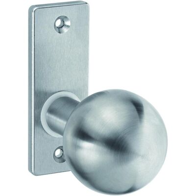 Amf, Connettori in legno, Pomelli 436, fisse su rosetta, acciaio i (1 pz.) Amf, Connettori in legno, Pomelli 436, fisse su rosetta, acciaio i (1 pz.)