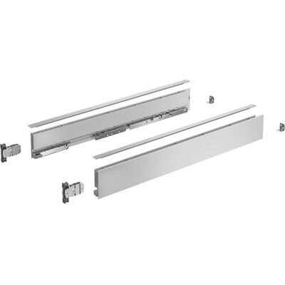 Hettich AvanTech YOU Telaio Cassetto - 77mm, 400mm, argento Hettich AvanTech YOU Telaio Cassetto - 77mm, 400mm, argento