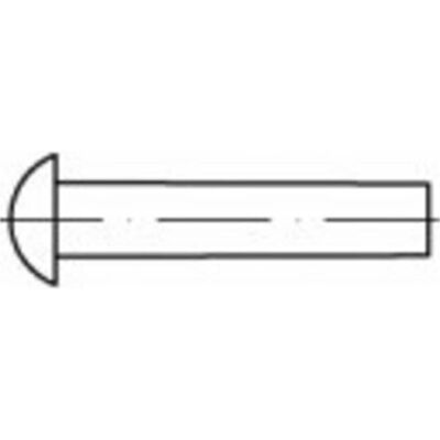 TOOLCRAFT TO-5448519 Rivetto semirond 4 mm - Rivet TOOLCRAFT TO-5448519 Rivetto semirond 4 mm - Rivet