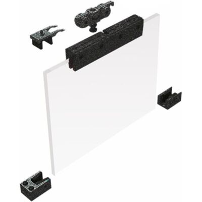Helm Modello 73 Ferramenta per Porta Scorrevole - Kit per Porta in Vetro Helm Modello 73 Ferramenta per Porta Scorrevole - Kit per Porta in Vetro