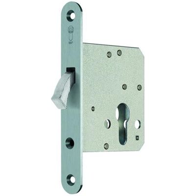 Sachsische Schlossfabrik Lucchetto per porta scorrevole Modello 71 - Acciaio, Nichel, 20x150mm Sachsische Schlossfabrik Lucchetto per porta scorrevole Modello 71 - Acciaio, Nichel, 20x150mm