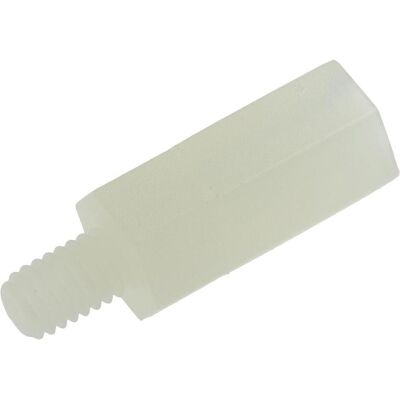 RS PRO - Hex Threaded Spacer Male/Female - 15 mm - M4 x M4 - Spacer RS PRO - Hex Threaded Spacer Male/Female - 15 mm - M4 x M4 - Spacer