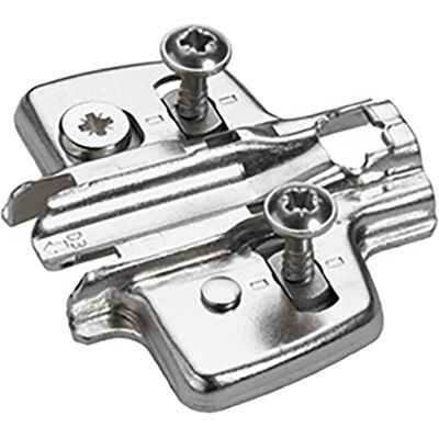 Hettich, Cerniere mobili, Piastre di montaggio a croce Sensys/Intermat 8099, montaggio ad angolo Hettich, Cerniere mobili, Piastre di montaggio a croce Sensys/Intermat 8099, montaggio ad angolo