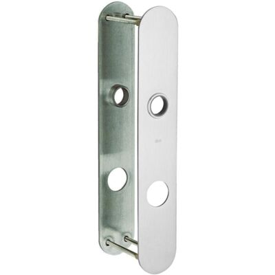 Glutz, Maniglia + Guarnizione porte, targhetta porta easyfix 5345 S con inserto di protezione cilindro (Set di piastre per porte) Glutz, Maniglia + Guarnizione porte, targhetta porta easyfix 5345 S con inserto di protezione cilindro (Set di piastre per porte)