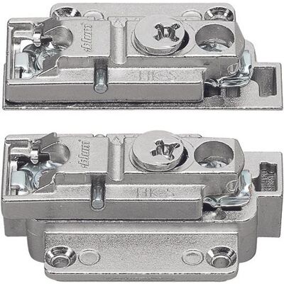 Set di montaggio frontale in alluminio Blum per HK-S - Ferramenta per mobili Set di montaggio frontale in alluminio Blum per HK-S - Ferramenta per mobili
