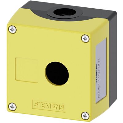 Siemens Custodia Gialla - Pulsante, 22mm, IP67/IP69K Siemens Custodia Gialla - Pulsante, 22mm, IP67/IP69K