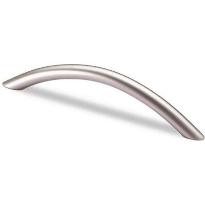 Maniglia Hettich - 128mm Cromo Opaco In Acciaio Maniglia Hettich - 128mm Cromo Opaco In Acciaio