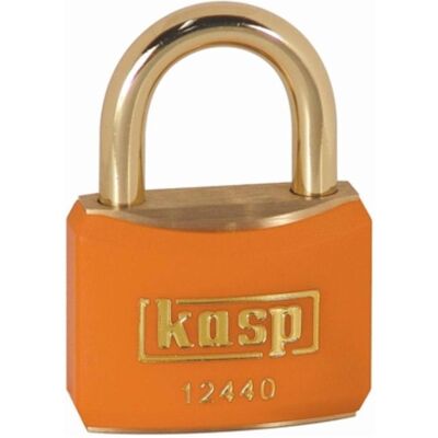 Serratura in ottone Kasp K12440ORAA1 - 40mm - Anello in ottone - Arancione - Serratura Serratura in ottone Kasp K12440ORAA1 - 40mm - Anello in ottone - Arancione - Serratura