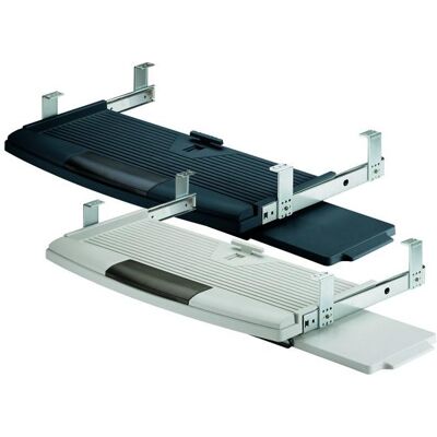 Hettich Top 2000 Cassetto Tastiera con Mousepad - Supporta 20kg, Altezza regolabile Hettich Top 2000 Cassetto Tastiera con Mousepad - Supporta 20kg, Altezza regolabile
