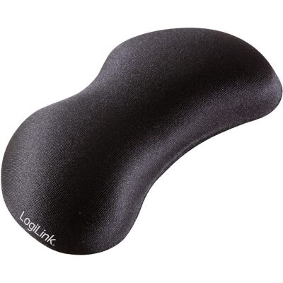 LogiLink Tampone di supporto per il polso in gel, Tappetino mouse, Nero LogiLink Tampone di supporto per il polso in gel, Tappetino mouse, Nero