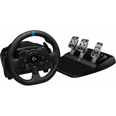 Logitech G G923 Trueforce for PC and Xbox (PC, Xbox One S, Xbox One X, Xbox Series S, Xbox Series X), Controller gaming, Nero Logitech G G923 Trueforce for PC and Xbox (PC, Xbox One S, Xbox One X, Xbox Series S, Xbox Series X), Controller gaming, Nero