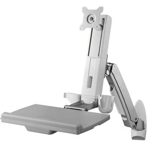 Icy Box IB-MS600-W (Muro, Soffitto, 24", 8 kg), Supporto per monitor, Grigio, Argento, Bianco Icy Box IB-MS600-W (Muro, Soffitto, 24", 8 kg), Supporto per monitor, Grigio, Argento, Bianco