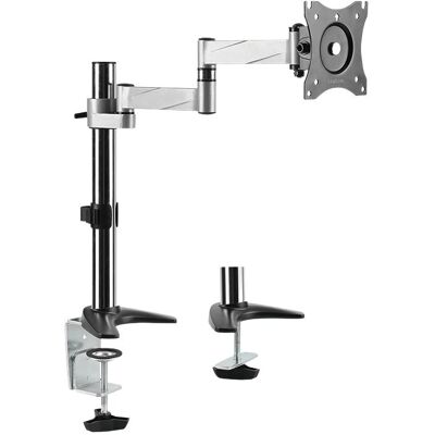 LogiLink Montaggio su tavolo (Tavolo, 27", 8 kg), Supporto per monitor, Nero, Grigio, Argento LogiLink Montaggio su tavolo (Tavolo, 27", 8 kg), Supporto per monitor, Nero, Grigio, Argento