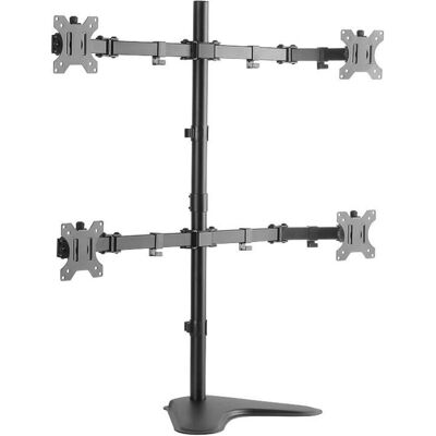 LogiLink BP0046 (Tavolo, 32", 8 kg), Supporto per monitor, Grigio, Argento, Nero LogiLink BP0046 (Tavolo, 32", 8 kg), Supporto per monitor, Grigio, Argento, Nero