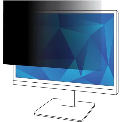3M PF23.8W9 filtro privacy nero (20.77", 16:9), Pellicola protettiva per monitor 3M PF23.8W9 filtro privacy nero (20.77", 16:9), Pellicola protettiva per monitor