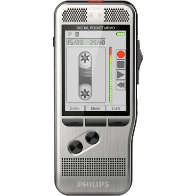 Philips DPM7000 Pocket Memo (interruttore a slitta internazionale). (4 GB), Dittafono, Argento Philips DPM7000 Pocket Memo (interruttore a slitta internazionale). (4 GB), Dittafono, Argento
