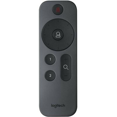 Logitech Controllo remoto del sistema di videoconferenza (Telecomando specifico per il dispositivo, Radio frequenza (RF)), Telecomando, Grigio Logitech Controllo remoto del sistema di videoconferenza (Telecomando specifico per il dispositivo, Radio frequenza (RF)), Telecomando, Grigio