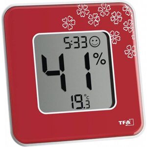 TFA 30.5021.05, Termometro + Igrometro, Rosso TFA 30.5021.05, Termometro + Igrometro, Rosso