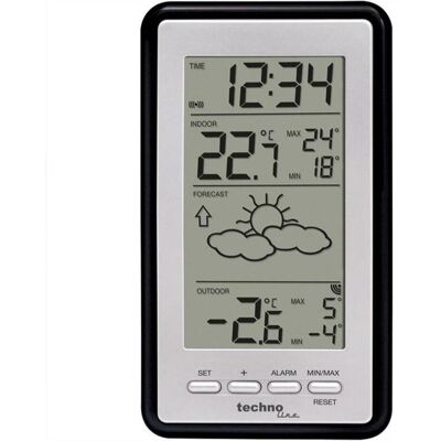 Technoline Ws-9130-It, Stazione meteo, Nero Technoline Ws-9130-It, Stazione meteo, Nero
