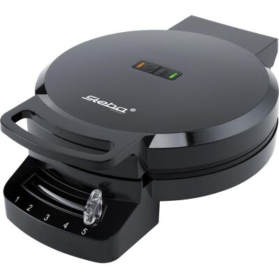 Steba Ferro da stiro per cialde, Piastra per waffel, Nero Steba Ferro da stiro per cialde, Piastra per waffel, Nero