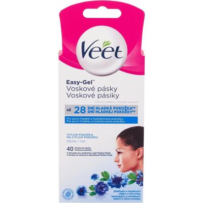 Veet - Strisce depilatorie professionali per viso pelle sensibile - 40 pz Veet - Strisce depilatorie professionali per viso pelle sensibile - 40 pz