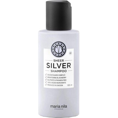 Maria Nila Sheer Silver Shampoo & Conditioner - Formato viaggio 100ml Maria Nila Sheer Silver Shampoo & Conditioner - Formato viaggio 100ml