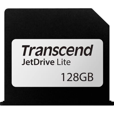 Transcend JetDrive Lite 130 per MacBook Air 13 (128 GB, SDXC, U1), Scheda di memoria, Nero Transcend JetDrive Lite 130 per MacBook Air 13 (128 GB, SDXC, U1), Scheda di memoria, Nero